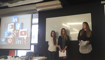 CITY College first year business students worked in teams and presented their work to their classmates following the structure of a real time debate with strict time limits