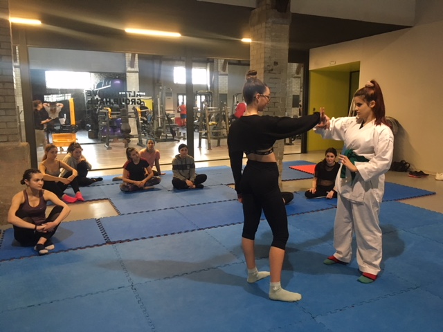 Karate for CITY Women at Warehouse gym