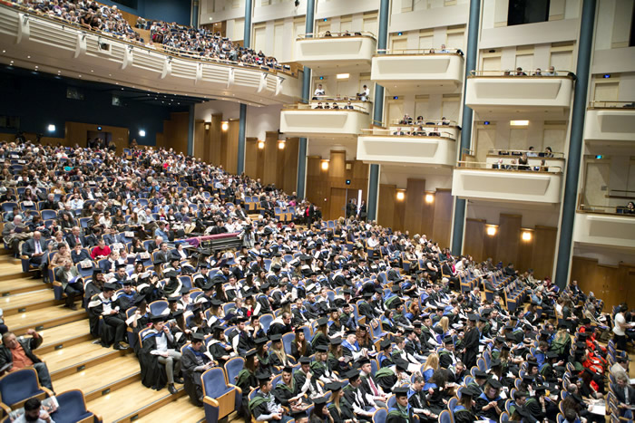 The graduation ceremony of the University of Sheffield International Faculty, CITY College, took place at the Thessaloniki Concert Hall