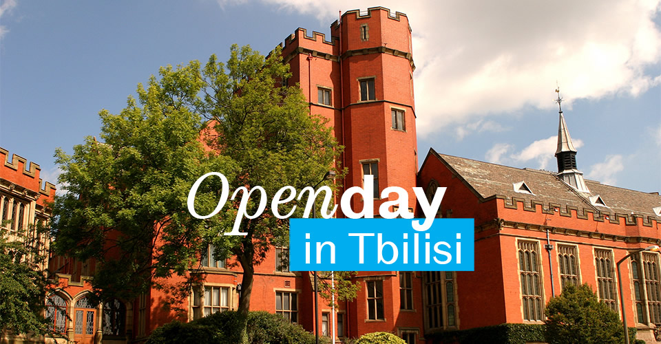 Open Day in Tbilisi by Mr Gregory Dikaios, Director of Recruitment, The University of Sheffield International Faculty CITY College