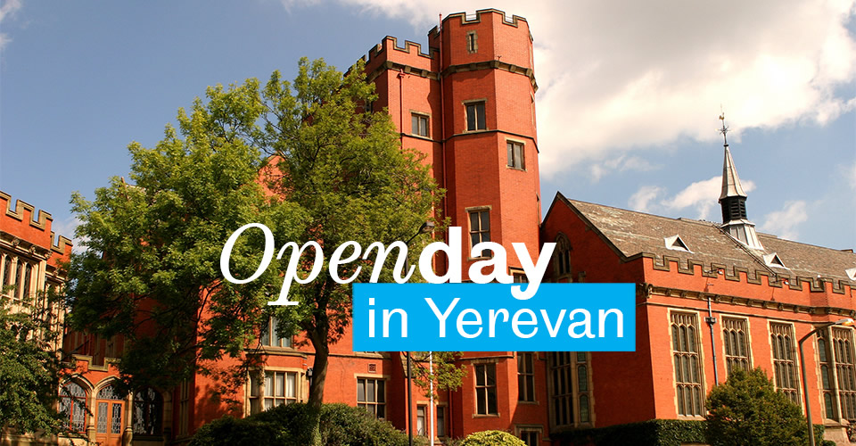 Open Day in Yerevan by Mr Gregory Dikaios, Director of Recruitment, The University of Sheffield International Faculty CITY College