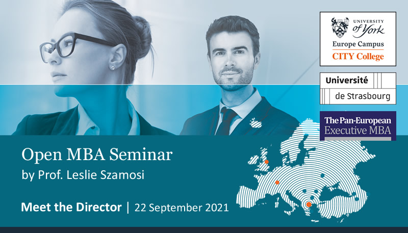 Open MBA Seminar in Bucharest - CITY College