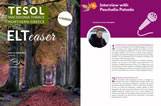 Dr Patsala's interview features in the Autumn issue of ELTeaser!